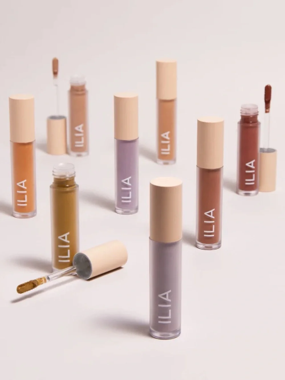 ILIA Aster Liquid Powder Matte Eye Tint- soft lavender, matte, brightening, cool
